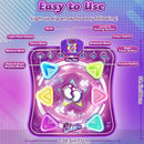 Dance Mat for Kids, Light-up 6-Button Dance Pad with Wireless Bluetooth & 5 Game Modes, Toddler Electronic Dance Mats Musical Dancing Toys Christmas Birthday Gifts for Boys Girl Aged 3 4 5 6 7 8 9 10+ by TinyTreasures Baby Boutique