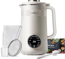 8 in 1 Nut Milk Maker Blender, 32oz Homemade Soy, Almond, Oat, Coconut, Plant Based and Non Dairy Beverages, Automatic Soybean Machine With Delay Start/Keep Warm/Boil Water, Cream by TinyTreasures Baby Boutique