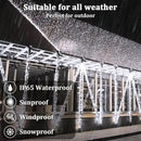 2-Pack 200FT Solar String Lights for Outside, 600 LED Extra-Bright Solar Light Outdoor with 19 Modes & Timer, Waterproof Fairy Solar Lights for Garden Patio Tree Christmas Decorations (Cool White)