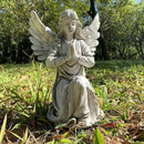 Praying Angel Garden Statue, Religious Fairy Sculpture Waterproof Decorative Figurine Art Decor for Patio, Lawn, Yard, Housewarming Ornament Present Angels HSa-1 by CozyNest Decor