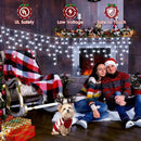 Hezbjiti 2Pack Total 800LED Icicle Lights 32.8FT Christmas Lights String Lights Outdoor Decoration 8 Modes 75 Drops Fairy Lights for Eaves Party Yard Garden Xmas Decor by GreenHaven Gardens