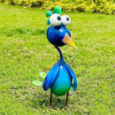 Kircust Peacock Decor Metal Yard Art Outdoor Statues Lawn Decorations Outside Garden Peacocks Decoration for Home by CozyNest Decor