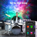 Smart Star Light Galaxy Projector, Home Planetarium Projector, Rotatable Nebula Cloud Stars, DIY Scenes, 24H Timer Modes Starry Projector for Bedroom (Music Control) by TinyTreasures Baby Boutique