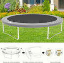 Trampoline Spring Cover, 10ft/12ft/14ft/15ft/16ft Trampoline Replacement Safety Pad, Waterproof Trampoline Accessories Pad for Round Frame by TinyTreasures Baby Boutique