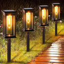 Amzxart 8 Pack Solar Pathway Lights Outdoor,Bright Solar Outdoor Lights Waterproof,Auto-on/Off Pathway Light Solar Powered for Lawn Yard Patio Garden Decoration by GreenHaven Gardens