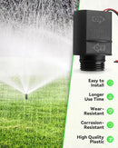 Potted Latching DC Solenoid Assembly, Irrigation Sprinkler System DC Solenoid, Sprinkler Controller Solenoid Fit for Rain Bird DV DVF ASVF PGA PEB PESB GB EFB-CP BPE BPES Series valves, K80920 by GreenHaven Gardens