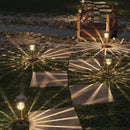 XMCOSY+ Solar Pathway Lights Outdoor - 6 Pack Solar Garden Lights, 10-40 LM Dimmable Solar Lights Outdoor Waterproof Auto On/Off IP 65 Solar Powered Landscape Lighting for Patio Walkway Driveway by GreenHaven Gardens
