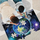 Jumbo Floor Puzzle for Kids Ages 4-8,Space Earth Jigsaw Puzzles,48 Piece Astronaut Large Puzzles for Toddler Ages 3-5,Preschool Learning Planets Earth Toys Christmas Birthday Gift for Boys Girls by TinyTreasures Baby Boutique
