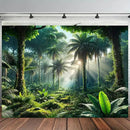 BSFHH Nature Tapestry Forest Tree Sea Cave Wall Hanging, Stream Through Rainforest Landscape Wall Art Tapestry for Bedroom Living room (Rainforest, 90"×70", Unframed) by CozyNest Decor