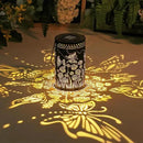 Butterfly Solar Lanterns Outdoor Waterproof, Metal Hanging Lantern for Yard, Patio, Backyard, Porch – Birthday Gifts for Women, Mom, Grandma, Butterfly Garden Decor for Lawn, Pathway, Landscape by GreenHaven Gardens