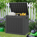NUNU LAB 31 Gallon Outdoor Storage Box Waterproof,Indoor Outside Deck Box,Backyard Storage Bin For Package Delivery,Garden Tools,Patio Cushions,Pool Accessories,Storage Bench Lockable Lid by GreenHaven Gardens