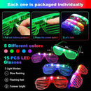 290 PCS Glow in the Dark Party Supplies, 200 Glow Sticks, 24 Fiber Optic Wands, 15 LED Glasses, 33 Finger Lights and 18 LED Hair Clips for Wedding, Birthday, Concert, Raves, New Year by TinyTreasures Baby Boutique