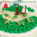 60 Pcs Mini Resin Tortoise,Cute Miniature Sea Turtle Figurines,Tiny Ocean Tortoise Statues for Fairy Garden Landscape Birthday Party Ornament Home Plant Decor Crafts DIY(Green) by GreenHaven Gardens
