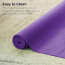 Hello Fit 10-Pack Yoga Mat, 68" x 24" Non Slip Exercise Mat, 4mm Thick Gym Mat for Fitness and Stretching, Bulk Non Toxic Yoga Mats for Schools and Studios by TinyTreasures Baby Boutique