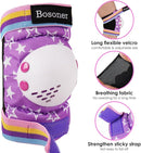 BOSONER Kids/Youth Knee Pad Elbow Pads for Roller Skates Cycling BMX Bike Skateboard Inline Rollerblading, Skating Skatings Scooter Riding Sports by TinyTreasures Baby Boutique