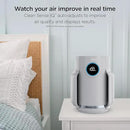 Shark NeverChange Air Purifier Compact Pro with Long-lasting HEPA Exceeding Filtration, For Pet Dander, Dust, Smoke, Allergens, Up to 250 sq. ft. for Bedroom, Home Office, Dorm, HP071BRN (2025) by CozyNest Decor