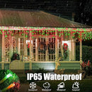 Upgraded Solar Christmas Lights,304 LED Outdoor Christmas Decorations 8 Modes Waterproof Solar Powered String Lights for Patio Yard Garden Wedding Party House Xmas Tree Roof Decorations(Red and Green) by GreenHaven Gardens