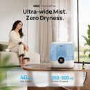 Dreo Smart Humidifiers for Bedroom, 6L Top Fill Supersized Cool Mist Humidifier for Large Room, 60 Hour Runtime, Quiet Ultrasonic Humidifiers for Plants, Baby, Indoor, Home, Night Light, Blue by TinyTreasures Baby Boutique