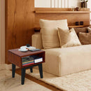 Serena Solid Wood Nightstand by Megsu