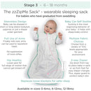 Amazing Baby Cotton Muslin Sleeping Sack, For Baby Girl, Wearable Blanket with 2-way Zipper, Watercolor Roses, Pink, Small (0-6 Month) by TinyTreasures Baby Boutique