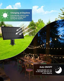 Solar String Lights Outdoor Waterproof 50FT with USB Port and 27 Shatterproof ST38 Bulbs(2 Spare), LED Solar Powered Patio Lights for Outside, Porch, Backyard, Bistro, Garden, Market - 2200K by CozyNest Decor