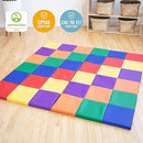 ECR4Kids SoftZone Patchwork Activity Mat, Folding Playmat, Assorted by TinyTreasures Baby Boutique
