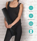 Non Slip Yoga Mat TPE Workout Mat for Men Women, Thick Workout Mat with Carrying Strap, Fitness Mats for Exercise, Yoga, Fitness, Pilates, Floor Workouts (72" x 24" x 6mm) by TinyTreasures Baby Boutique