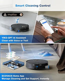 ECOVACS DEEBOT X9 PRO Omni Robot Vacuum and Mop, Blast™ 16,600Pa Suction, OZMO Roller Instant Self-Washing Mopping, ZeroTangle™ 3.0, Triple Lift System, AI Smart Navigation, Hands-Free Omni Station by CozyNest Decor