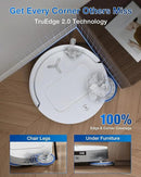 ECOVACS DEEBOT T50 PRO Omni Robot Vacuum and Mop, 3.19” Ultra-Slim, 15,000Pa Suction, ZeroTangle 2.0, TruEdge Edge Cleaning, AIVI 3D Obstacle Avoidance, Auto Mop Wash & Dry, Self-Emptying,White by CozyNest Decor