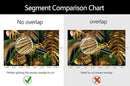 WFBHUA-Gold and Green Tropical Jungle Palm Leaf Wallpaper Mural Monstera Wall Mural for Living Room Bedroom (Not Peel and Stick) by CozyNest Decor