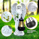 Solar Angel Outdoor Garden Decor Statues – 13.2 inches Solar Outdoor Sculptures for Outside Yard Art Patio Balcony Front Lawn Ornaments Gifts for Mom Grandma Women by CozyNest Decor