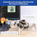 SunFounder PiCrawler AI Robot Kit for Raspberry Pi 5/4/3B+/3B/Zero 2W, ChatGPT-4o Enabled with Voice Command & Video Recognition, App Control, FPV, Camera, Python&Scratch (RPi NOT Included) by TinyTreasures Baby Boutique