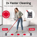 Tyroler MoppyShmoppy 2-in-1 Heavy Duty Floor Squeegee for Concrete Floors & Microfiber Mop 16.5" | Squeegee for Floor with 55" 4-Part Handle | Squeegees Mop | Squeegees Broom for Floors by GreenHaven Gardens