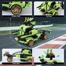 STEM Building Blocks Kit for Kids - 2 in 1 Remote Control Race Car and Robot Toy, Great Gift for Boys, Teens Age 6 7 8-12+ Year Old Who Love Engineering and RC Sports Car Toys by TinyTreasures Baby Boutique