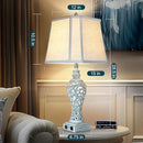 Table Lamp Bedside Lamps Set of 2, 28.5'' Luxsight Farmhouse Table Lamps for Bedroom, Lamps for Nightstands with Night Lights, with USB C+A Ports, Rustic Lamp for Living Room, Bulb Included by CozyNest Decor