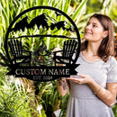 Personalized Camping Signs | Custom Metal Sign | Custom Mountain Campfire Sign | Custom Signs Outdoor Metal | Family Name Sign | Personalized Campfire Name Sign | Metal Wall Art | Camping Signs by CozyNest Decor