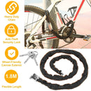 Bike Chain Lock with 3 Keys for Everyday Bicycle Security by LJGDeals