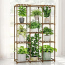 Plant Stand Indoor Outdoor Plant Shelf Tall Plant Stands Hanging Plant Holder Plant Decor Wood Plant Table for Plants in Living Room Garden Balcony by GreenHaven Gardens
