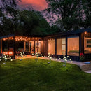 Aogist Solar Garden Lights Outdoor Waterproof,4 Packs 40 LED,Sway by Wind, Yard Patio Pathway Decoration, High Flexibility Iron Wire & Heavy Bulb Base,Warm White by GreenHaven Gardens