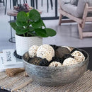 ANDALUCA Decorative Balls Bag Bowl Filler Home Decor (Silver) by CozyNest Decor