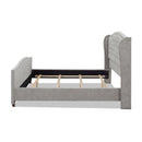 Marcella - Upholstered Shelter Headboard Bed Set by Unique Piece Furniture