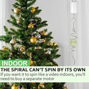 Glow Gazing Ball Spiral Tail Wind Spinner,Decorative Wind Spinner 11inch Tail and 2 inch Glass Orb. Indoor Outdoor Wind Spinner Tail Sun Catcher Garden Decoration-13 inch Height by GreenHaven Gardens