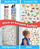 Reusable Sticker Book for Toddlers 2-4 Years, Stickers for Kids, Toddler Sticker Book Ages 1-3, Toddler Craft Activities, Toddlers Travel Toys Ages 2+ Boy Girl Birthday Gifts by TinyTreasures Baby Boutique