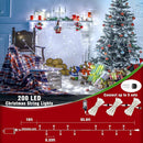 66ft 200 LED Christmas String Lights Indoor Outdoor - White Christmas Lights Outdoor Clear Wire Waterproof, 8 Modes Connectable Fairy String Lights Plug in for Bedroom Room Wedding Decorations by GreenHaven Gardens
