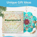 Wind Spinner Mandala Lucky Firework,12inch Hanging Wind Spinner Lucky Gifts for Women/Mother/Grandma/Father/Mom/Wife,Outdoor&Indoor Garden Decorations Yard Art Christmas Ornament by GreenHaven Gardens