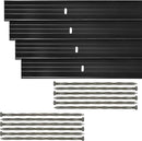 Dreamscape E-Z Edge Aluminum Landscape Edging - 4 Strips, 6ft Each (24ft Total), Black Painted - Professional Quality Landscaping Border, Metal Divider for Lawn, Garden, Flowerbed by GreenHaven Gardens