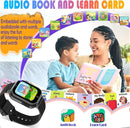 Goodatech Kids Smart Watch for Boys Girls, 1.54'' Smartwatch with 26 Puzzle Games,HD Camera,Video Music Player,Pedometer,Flashlight,Audio Book etc., Aluminum Case and Sport Band (Black) by TinyTreasures Baby Boutique