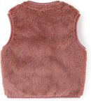 Baby Boys Girls Fleece Vest Zip Up Cute Bear Jackets Fuzzy Fall Winter Warm Clothes Newborn Outwear for Toddler Infant by TinyTreasures Baby Boutique