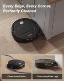 Yeedi M14 Plus Robot Vacuum and Mop, 18,000Pa Suction, OZMO Roller Instant Self-Washing Mopping, 167℉ Smart Dynamic Hot Wash & Auto-Dry, ZeroTangle 3.0 Anti-Hair Brush, All-in-One Omni Station, Black by CozyNest Decor