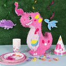 Dinosaur Pinata - Dinosaur Birthday Party Supplies for Girls Kids Dino Themed Party Pinata Bundle Set Perfect Party Game Activity Decoration by TinyTreasures Baby Boutique